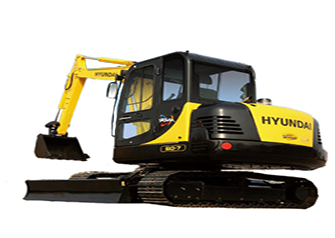 現(xiàn)代R60-7挖機(jī)整機(jī)總成