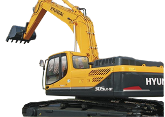 現(xiàn)代R305LC-9T挖機(jī)整機(jī)總成