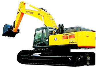 現(xiàn)代R505LC-7挖機(jī)整機(jī)總成