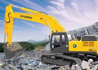 現(xiàn)代R455LC-7挖機(jī)整機(jī)總成